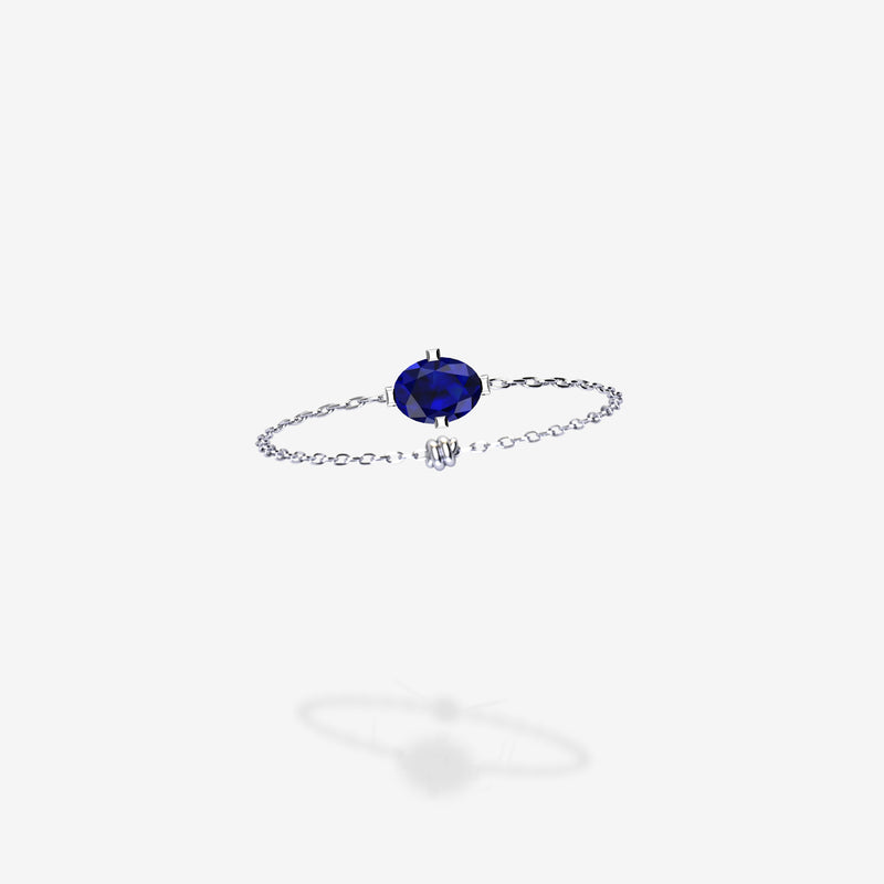 Cattina Ring - Blue Sapphire