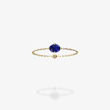 Cattina Ring - Oval Blue Sapphire (STOCK US)