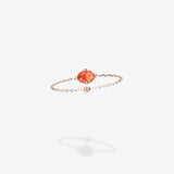 Cattina Ring - Orange Sapphire