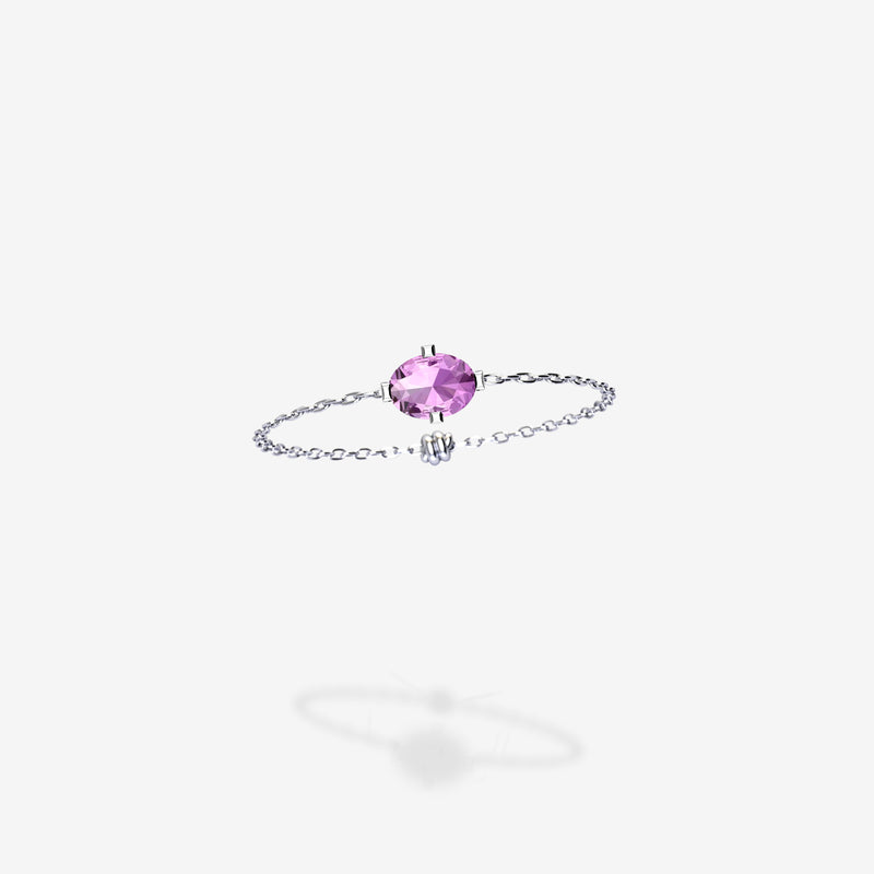 Cattina Ring - Purple Sapphire