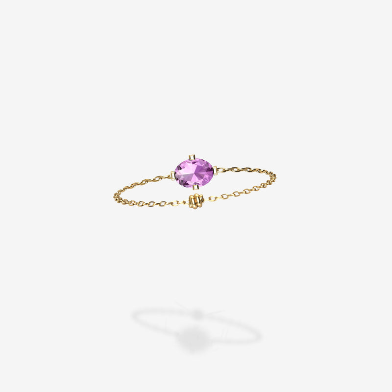 Cattina Ring - Purple Sapphire