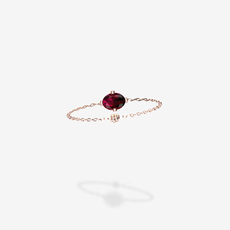 Cattina Ring - Ruby