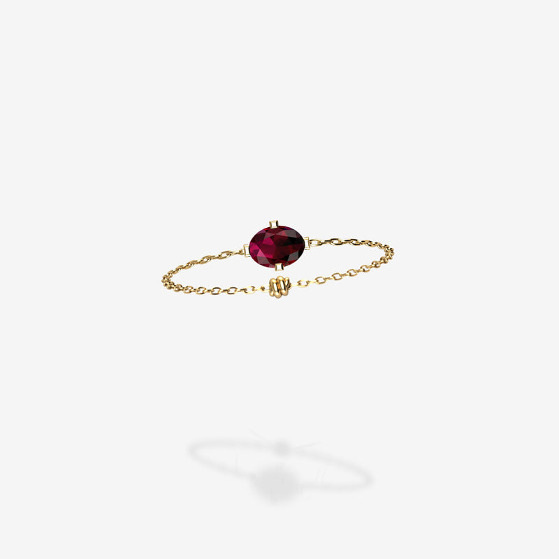 Cattina Ring - Ruby