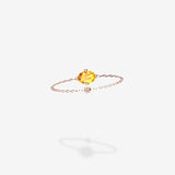 Cattina Ring - Yellow Sapphire