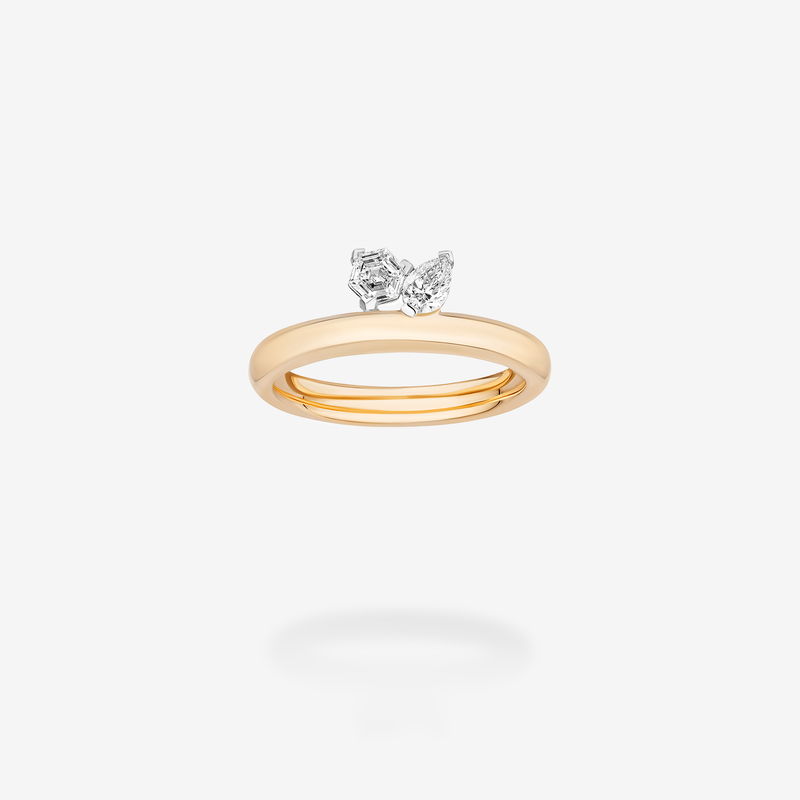 18K Yellow Gold & Platinum