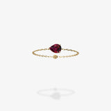 Cattina Ring - Pear Ruby (STOCK US)
