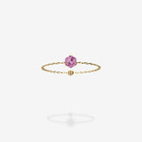 18K Yellow Gold-Hexagon