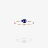 18K Rose Gold-Pear
