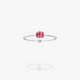 18K White Gold-Radiant