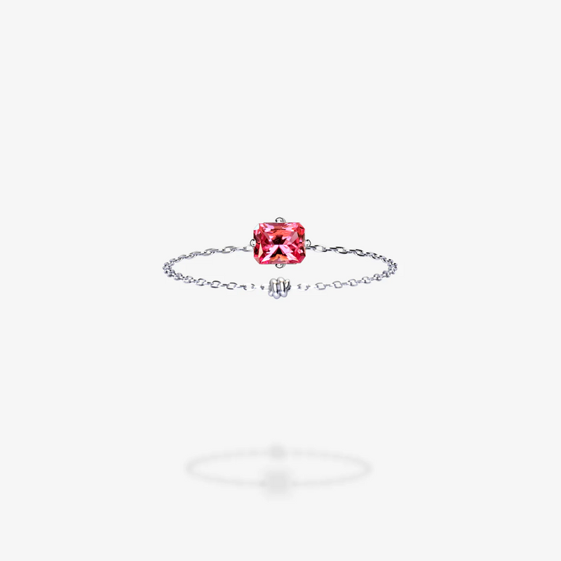 18K White Gold-Radiant