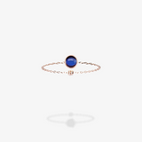 18K Rose Gold-Sapphire