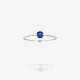 18K White Gold-Sapphire