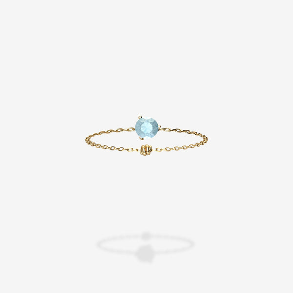 18K Yellow Gold-Round