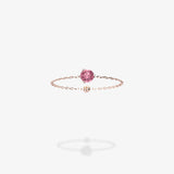 Cattina Ring - Round Pink Sapphire (STOCK US)