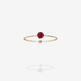 Cattina Ring - Round Ruby (STOCK US)