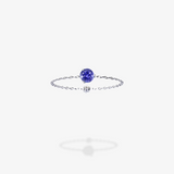 18K White Gold-Round