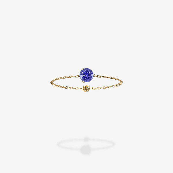 18K Yellow Gold-Round