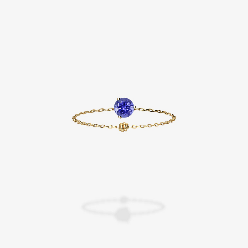 18K Yellow Gold-Round