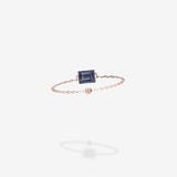Cattina Ring -  Grey Blue Spinel