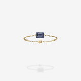 18K Yellow Gold-Rectangle