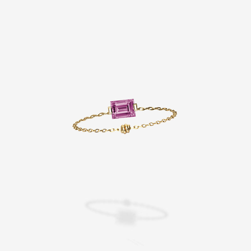 18K Yellow Gold-Rectangle