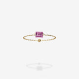 18K Yellow Gold-Rectangle