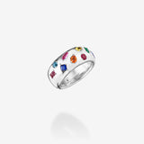 18K White Gold