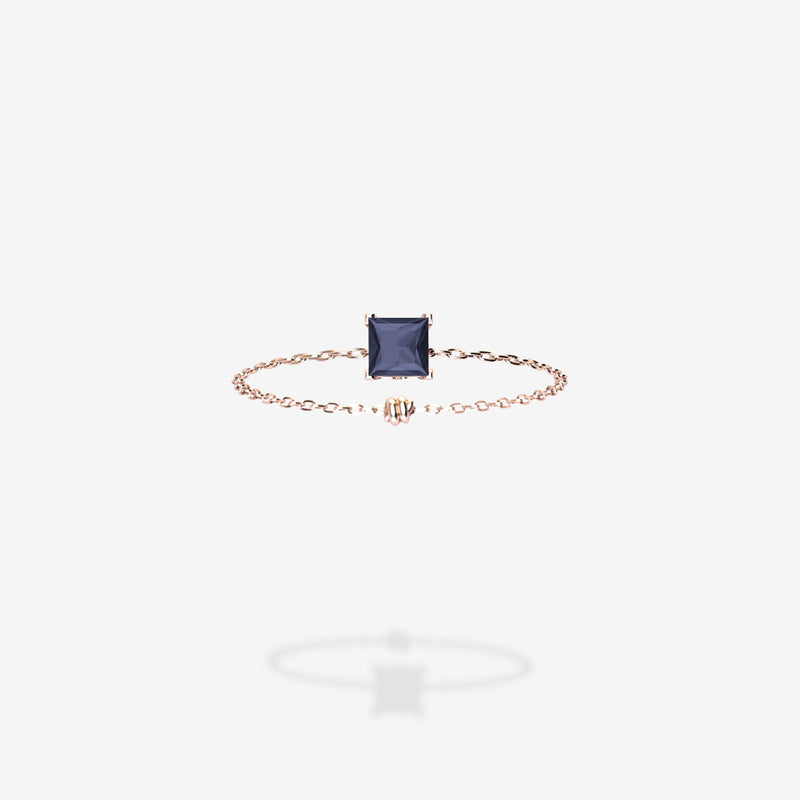 18K Rose Gold-Princess