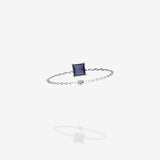Cattina Ring -  Grey Blue Spinel