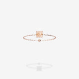 18K Rose Gold-Princess
