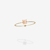 Cattina Ring - Light Melon Spinel