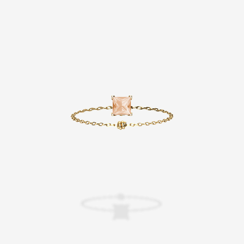 18K Yellow Gold-Princess