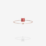 18K Rose Gold-Princess