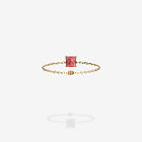 18K Yellow Gold-Princess