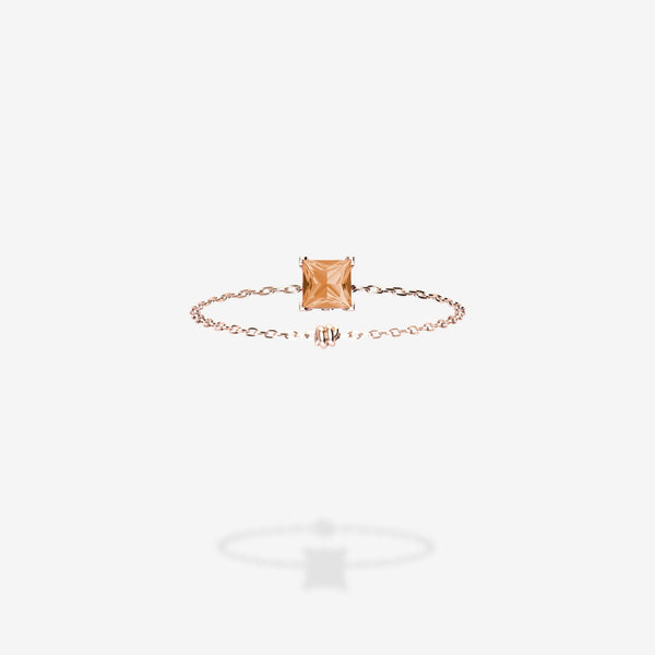 18K Rose Gold-Princess