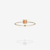 18K Yellow Gold-Princess