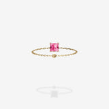 18K Yellow Gold-Princess