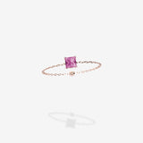 18K Rose Gold-Princess