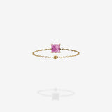 18K Yellow Gold-Princess