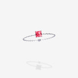 Cattina Ring -  Red Pink Spinel