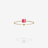 18K Yellow Gold-Princess