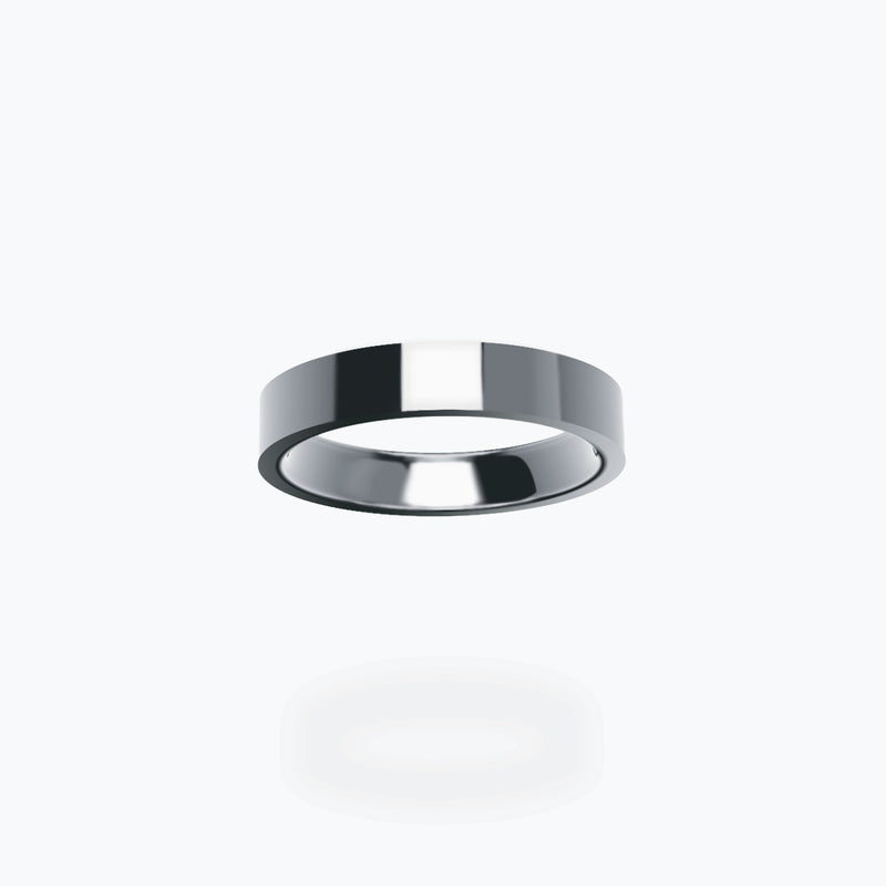 18K Blackened Gold