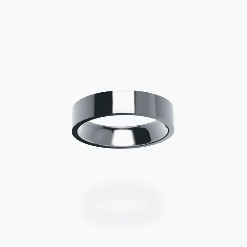 18K Blackened Gold