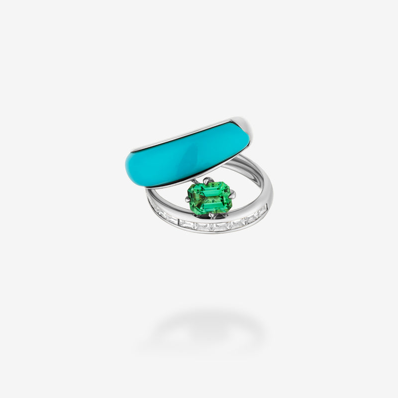 Blue Lagoon Nebula Ring