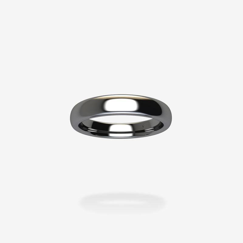 18K Blackened Gold