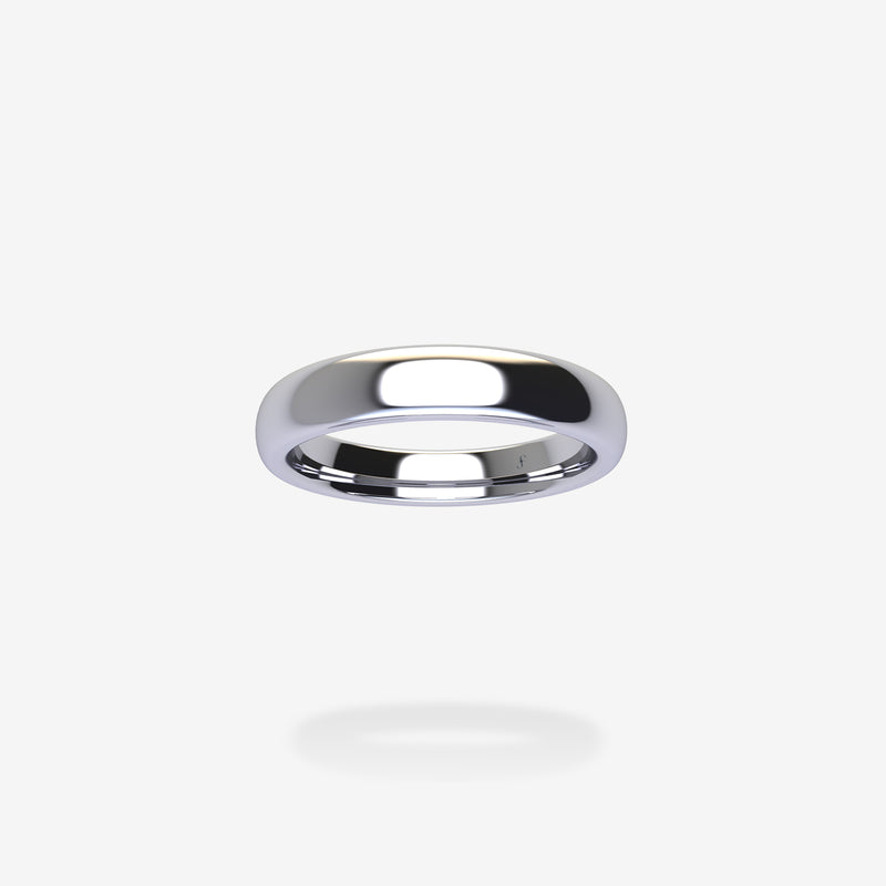 18K White Gold