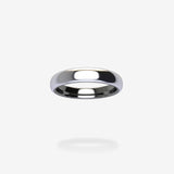 White & Blackened 18K Gold