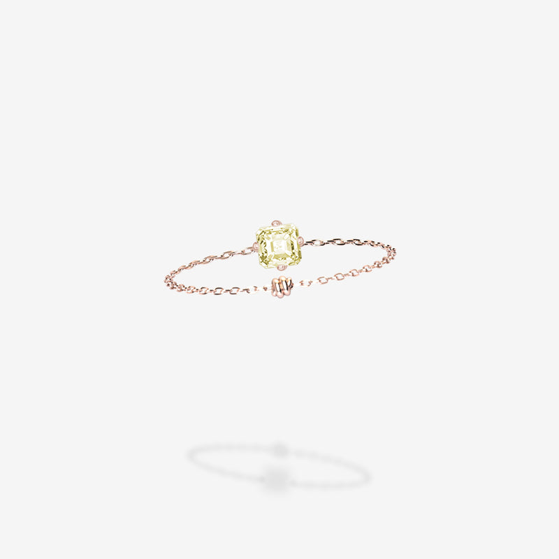 Cattina Ring - Canary Diamond