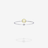 18K White Gold-Asscher