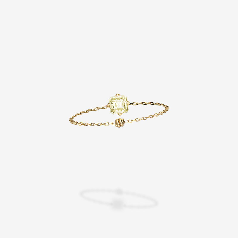 Cattina Ring - Canary Diamond